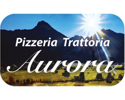 Pizzeria Trattoria Aurora logo.